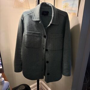 Rails | Connie Wool Blend Shacket - Dark Green